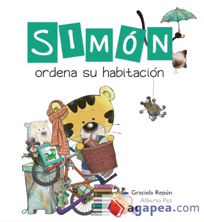 Simón ordena su habitación