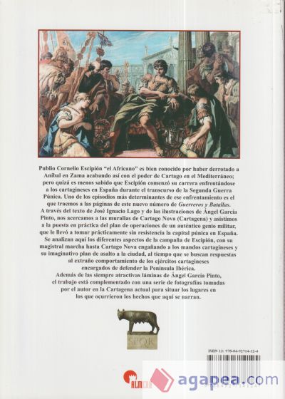 CARTAGO NOVA 209 A.C.-PRIMERA VICTORIA DE ESCIPION EN ESPA&yen;A