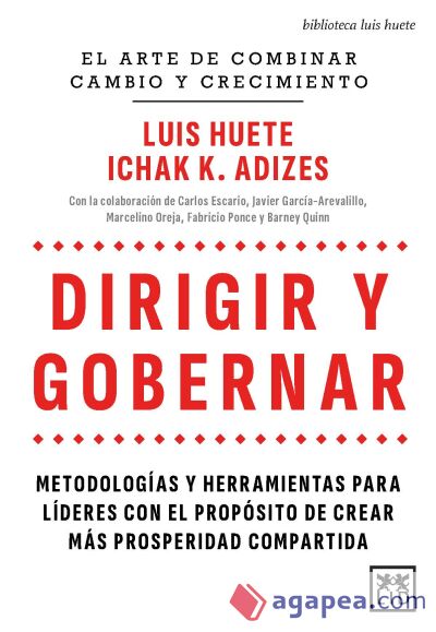 Dirigir y gobernar Dirigir y gobernar