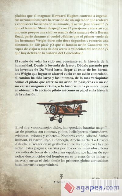 Eso no estaba en mi libro de. . . Historia de la aviación