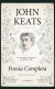 Portada de John Keats. Poes&iacute;a completa, de John Keats