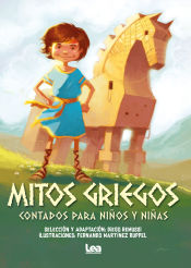 Portada de Mitos griegos contados para niños y niñas