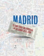 Portada de Madrid es una frase motivacional en un sobre de azúcar