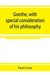 Portada de Goethe, with special consideration of his philosophy