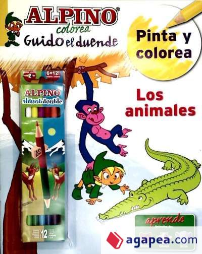 Pinta y colorea. Los animales