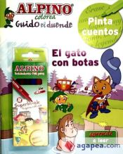 Portada de Pintacuentos. El gato con botas