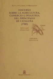 Portada de Discurso sobre la agricultura, comercio e industria del principado de Cataluña (1780)