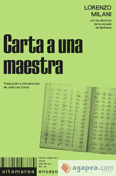 Carta a una maestra