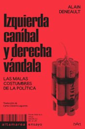 Portada de Izquierda caníbal y derecha vándala