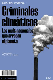 Portada de Criminales climáticos