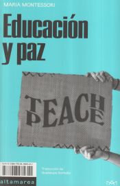 Portada de Educación y paz