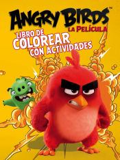 Portada de Angry Birds, La película. Libro de colorear con actividades