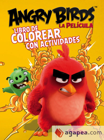 Angry Birds, La película. Libro de colorear con actividades