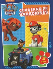 Portada de Paw Patrol. Cuaderno de vacaciones, 4 años