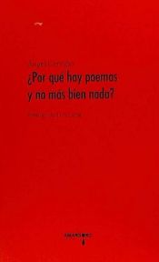 Portada de ¿Por qué hay poemas y no más bien nada?