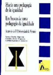 Portada de Hacia una pedagogía de la igualdad. (Edición Hispano-Portuguesa)