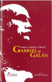 Portada de OBRAS POESÍA Y PROSA GABRIEL Y GALÁN