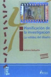 Portada de Planificación de la investigación: la validez del diseño