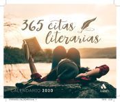 Portada de 365 citas literarias. Calendario 2020