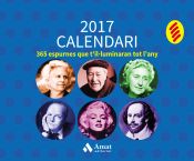 Portada de 365 espurnes que t'il.luminaran tot l'any: Calendari català 2017