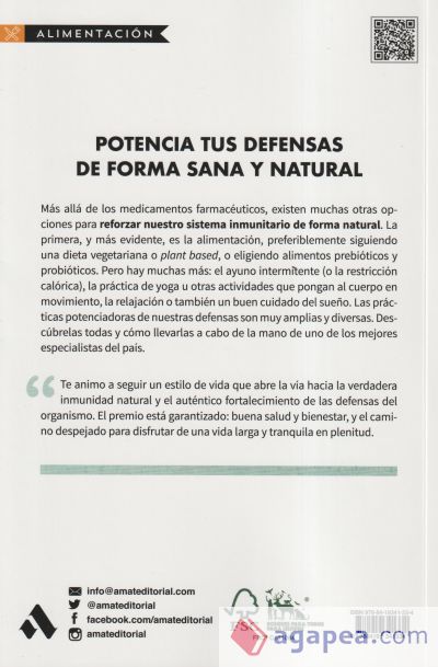 Alimentación para reforzar tu sistema inmunitario: Los mejores alimentos, consejos y prácticas naturales para aumentar tus defensas