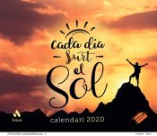 Portada de CALENDARI CADA DIA SURT EL SOL 2020