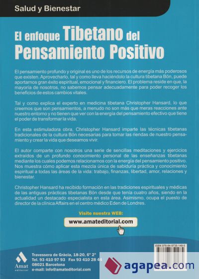 EL ENFOQUE TIBETANO DEL PENSAMIENTO POSITIVO