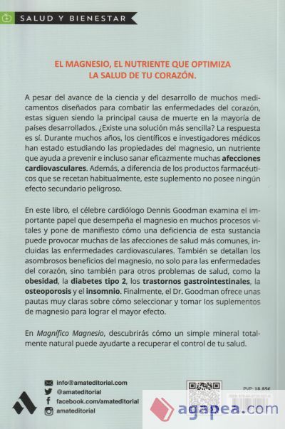 Magn&iacute;fico Magnesio: Esencial para la salud de tu coraz&oacute;n