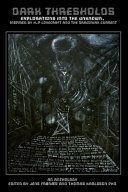 Portada de Dark Thresholds: Explorations into the Unknown, inspired by HP Lovecraft and the Draconian Current