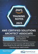Portada de AWS Certified Solutions Architect Associate Training Notes