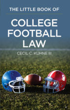 Portada de The Little Book of College Football Law (Ebook)