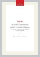 Portada de Ianula: An Account of the History and Development of the Lago Di Monterosi, Latium, Italy. Transactions, American Philosophical Society (Vol. 60, Part