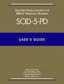 Portada de User's Guide for the Structured Clinical Interview for Dsm-5 Personality Disorders (Scid-5-Pd)