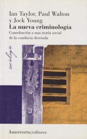 Portada de La nueva criminología