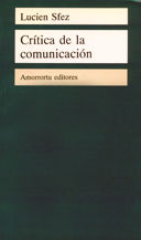 Portada de Crítica de la comunicación