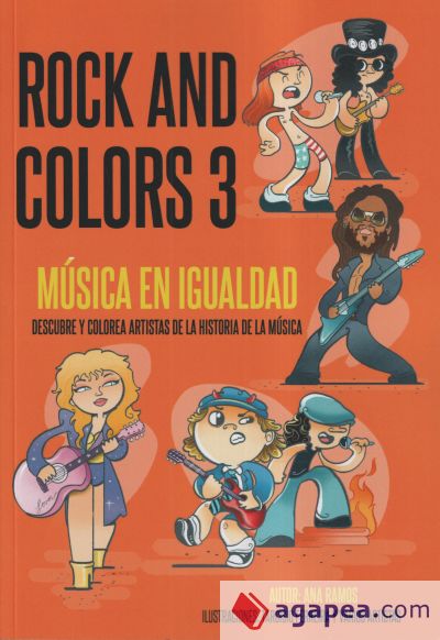 ROCK AND COLORS 3. Música en igualdad: Descubre y colorea artistas de la historia de la música