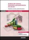 Análisis del Sistema Financiero y Procedimiento de Cálculo. Certificados de Profesionalidad. Financiación de Empresas