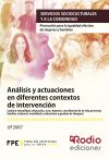 Análisis y actuaciones en diferentes contextos de intervención