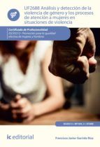 Portada de Análisis y detección de la violencia de género y los procesos de atención a mujeres en situaciones de violencia. SSCE0212 (Ebook)