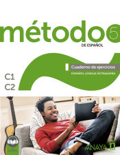 Portada de Método 5 de español. Cuaderno de Ejercicios C1-C2