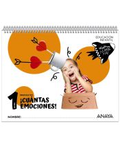 Portada de ¡Cuántas emociones!. Nivel 1