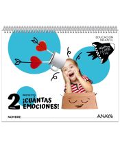 Portada de ¡Cuántas emociones!. Nivel 2