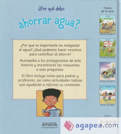 ¿Por qué debo ahorrar agua?