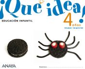 Portada de ¡Qué idea! 4 años. Primer trimestre