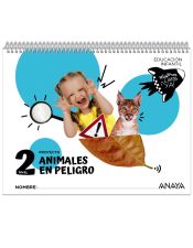 Portada de Animales en peligro. Nivel 2