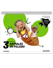 Portada de Animales en peligro. Nivel 3