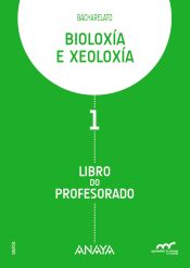 Portada de Bioloxía e Xeoloxía 1. Libro do profesorado