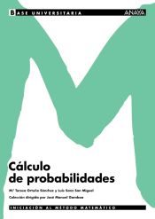 Portada de Cálculo de probabilidades