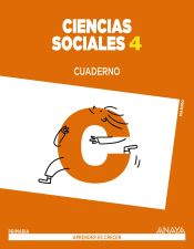 Portada de Ciencias Sociales 4. Cuaderno