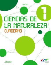 Portada de Ciencias de la Naturaleza, 1º Primaria, Cuaderno